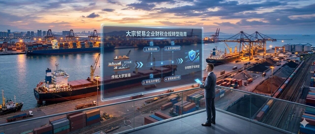 负面清单落地警示，大宗贸易财税合规转型正当时